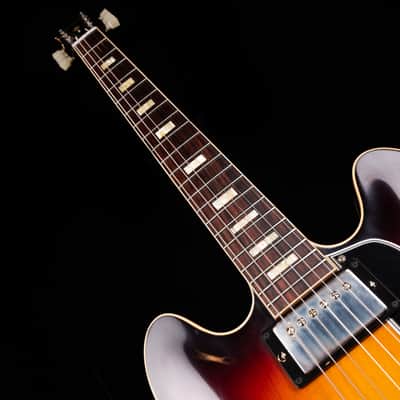 Pre-Owned 2020 Gibson Custom Shop 1964 ES-335 Vintage Sunburst With OHSC image 7