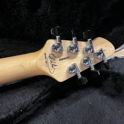 Peavey EVH Wolfgang Special Amber Quilt Electric Guitar w Case image 8