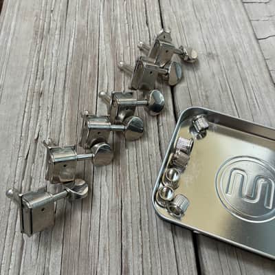 Fender Vintage style tuning pegs machine heads machines  - Chrome project Stratocaster telecaster Jaguar Mustang image 1