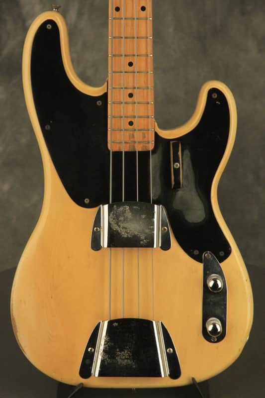 original 1954 Fender Precision Bass Blonde w/Tweed case - Good