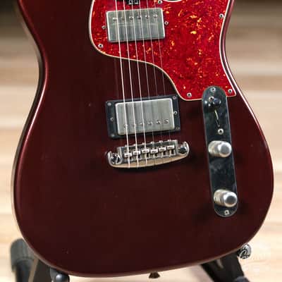 Shabat Lion Special Mahogany Body w/ Roasted Flame Maple & Imperials – Oxblood image 3