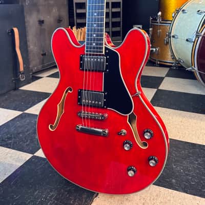 Eastman T386RD Thinline Double Cut 2010s Red image 2