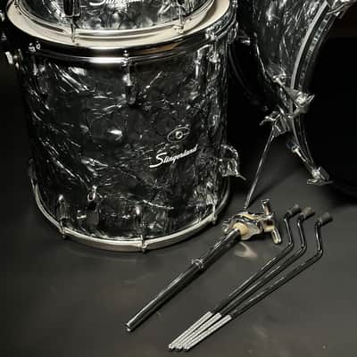 Slingerland Black Diamond Pearl (1970s) Vintage Drum Set image 6