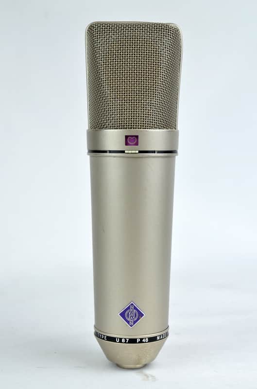 Vintage 1980s Neumann U87 Condenser Microphone S/N37554 | Reverb