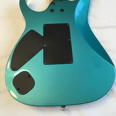 RARE mij Japan LIGHT TEAL Ibanez RG570 RG 570 Electric Guitar LO-Pro Edge usa Dimarzio Air Norton Tone Zone Pickups RG550 NICE! image 5