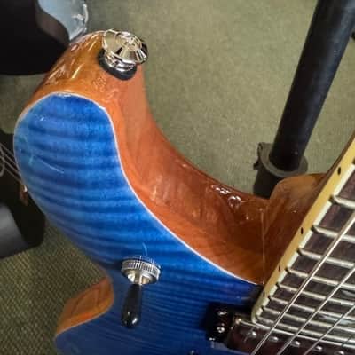 PRS Paul Reed Smith McCarty 594 Faded Blue Electric Guitar Faded Blue image 6