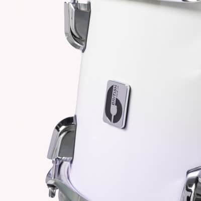 British Drum Company Enigma 3pc Club Drum Set Lavender Haze. New with Full Warranty! image 17