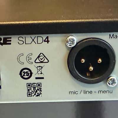 Shure SLXD14/153T Headset Wireless Microphone System, J52 Band image 7