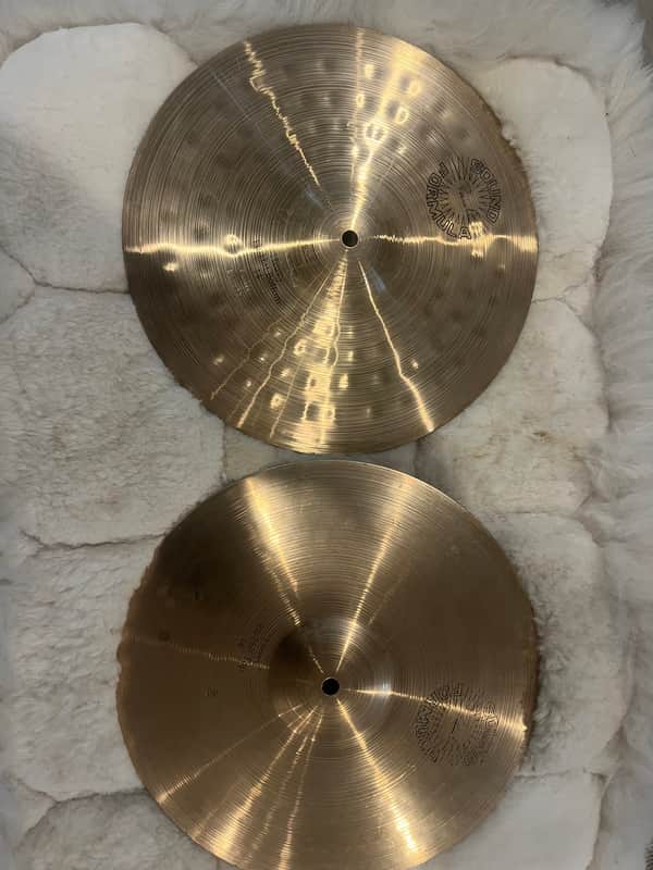 Paiste Sound Formula (Signature) 14” hihats 90s image 1