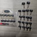 D'Addario PW-GPKIT-50 Planet Waves DIY Solderless Custom 1/4" TS Cable Kit - 40', 28 plugs 2008 - 2020 - Black