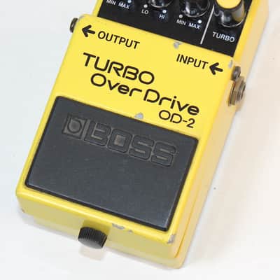 Original Boss OD-2 Turbo OverDrive (Japan Black Label) 1986 image 1