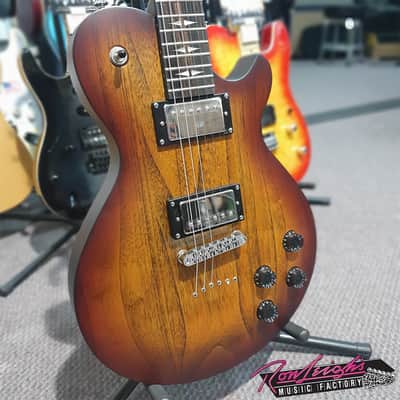 Michael Kelly Patriot Decree 'LP' Style Electric Guitar in Open Pore Tobaccoburst image 3