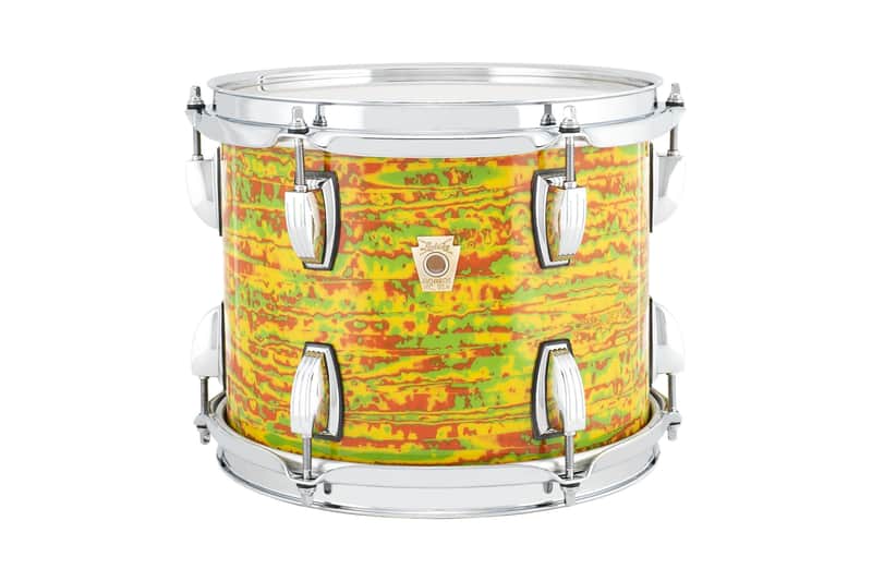 Ludwig *Pre-Order* Classic Maple 8x10" Citrus Mod Rack Tom Tom Drum Atlas Mount | Made in the USA | Special Order | Authorized Dealer image 1