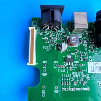 NOVATION LAUNCHKEY 25 MK3 Midi Keyboard Part USB Sustain Input PCB Circuit Board image 5