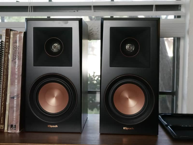 Klipsch RP-500M Bookshelf Speakers; Walnut Pair; RP500M image 1