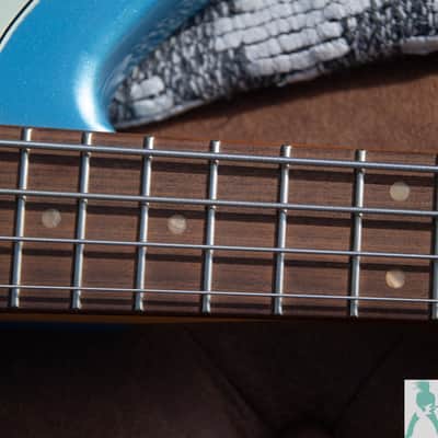 Fender Player Plus Meteora Bass HH (Active) 2022 - Cosmic Jade - Pro Set Up w Perfect Frets/Action/Intonation! image 11