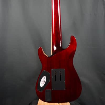 Schecter Hellraiser C-8 FR - Black Cherry (BCH) (1824) image 9