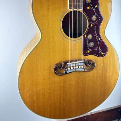 Gibson SJ-200 2003 Antique Natural Jumbo Acoustic Guitar Made In USA With Case image 3