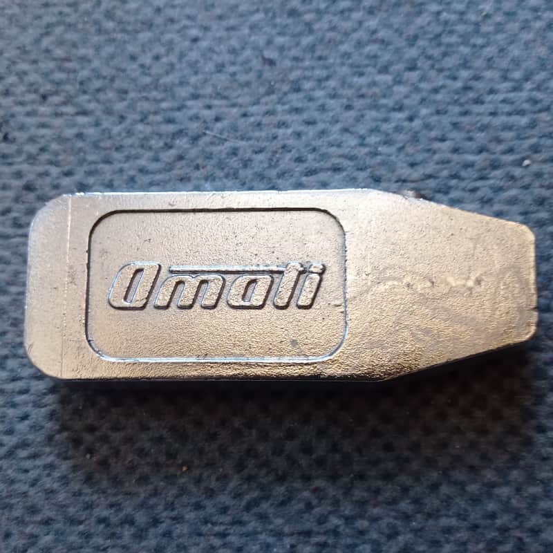 Amati Kraslice  Vintage RARE Counter weight for Amati Kraslice cymbal boom arm 70s-80s  - Chrome image 1