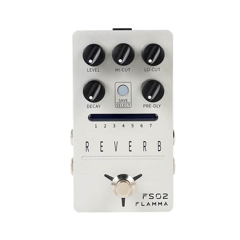 FLAMMA FS02 Guitar Reverb Pedal Stereo In Stereo Output image 1