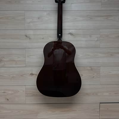 Gibson J-45 Standard Electric / Acoustic Guitar - Vintage Sunburst #5010 image 7