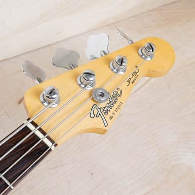 Fender JP-90 1990 Arctic White USA Jazz Bass w/ OHSC image 5
