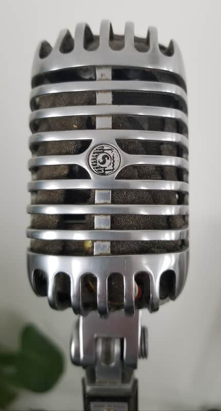 COLLECTORS! Shure 55s Unidyne Dynamic 'Elvis' Microphone 1956 USA image 1