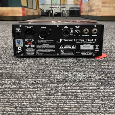 Fender JazzMaster Ultralight Guitar Amplifier Head, 250 Watts, Black image 6