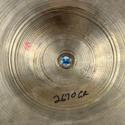 22” 1960s Zildjian AVEDIS Ride 2635g image 7