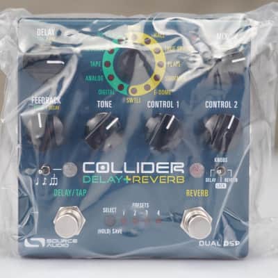 Source Audio Collider Delay Reverb Effects Pedal w/ Sealed w/ Box #59292 image 5