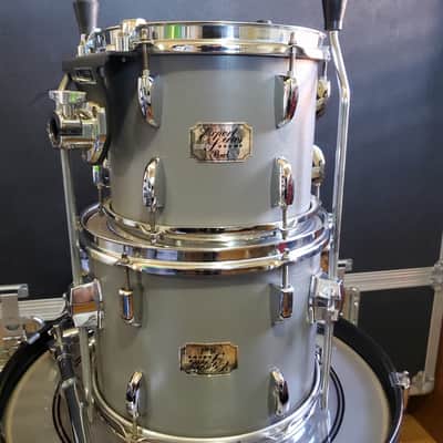Pearl Export Series Drumset Portable Kit Grey Drumkit Excellent Conditions image 4