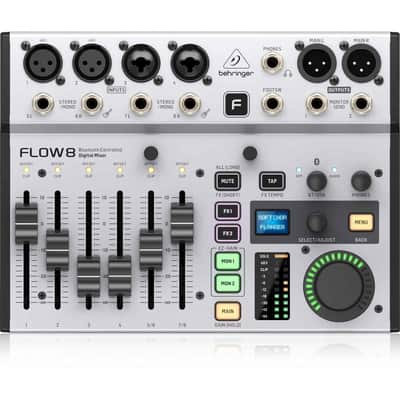 Behringer FLOW 8 8-Input Digital Mixer with Bluetooth Audio and App Control image 2