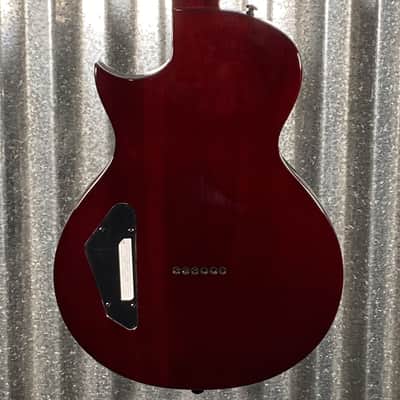 ESP LTD EC-201 Flat Top See Thru Black Cherry Gutar EC201FTSTBC #0750 Used image 11