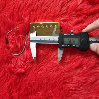 Unknown Brand & Model Gold Covered Humbucker 1980's - 2000's - 11.55K ohm - Made in Japan MIJ image 9