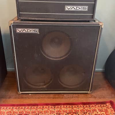 Vadis Extended Range LB61 Series 3 Head + Matching 3x12 Plessey Cab c.1970s image 2
