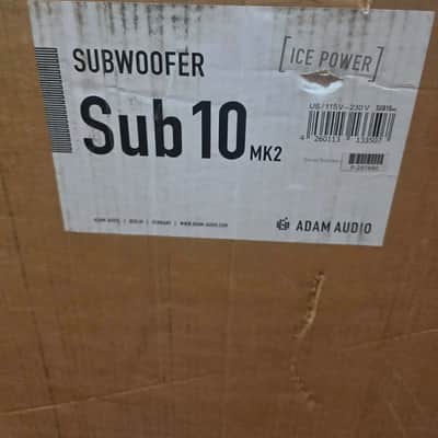 ADAM Audio Sub10 MK2 Active Studio Subwoofer – Open Box / Mint w/ Original Box image 8