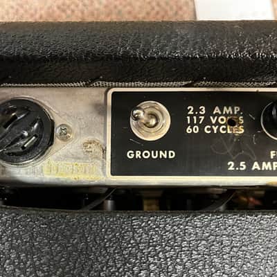 1967 Fender Blackface Twin Reverb Combo Amp image 11