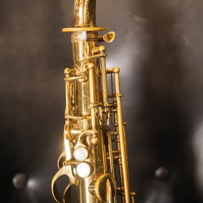 Martin Late 20's Low Pitch Alto Saxophone with Hardshell Case - Used image 9
