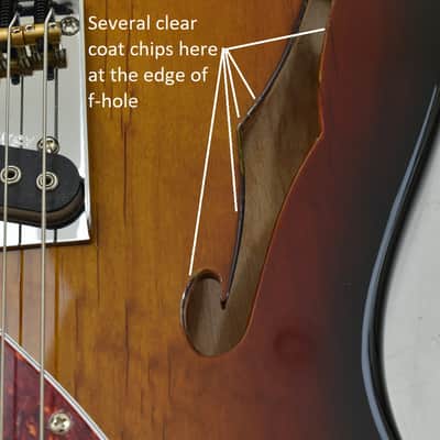 G&L USA ASAT Classic Thinline Build to Order Guitar 3 Tone Sunburst image 12