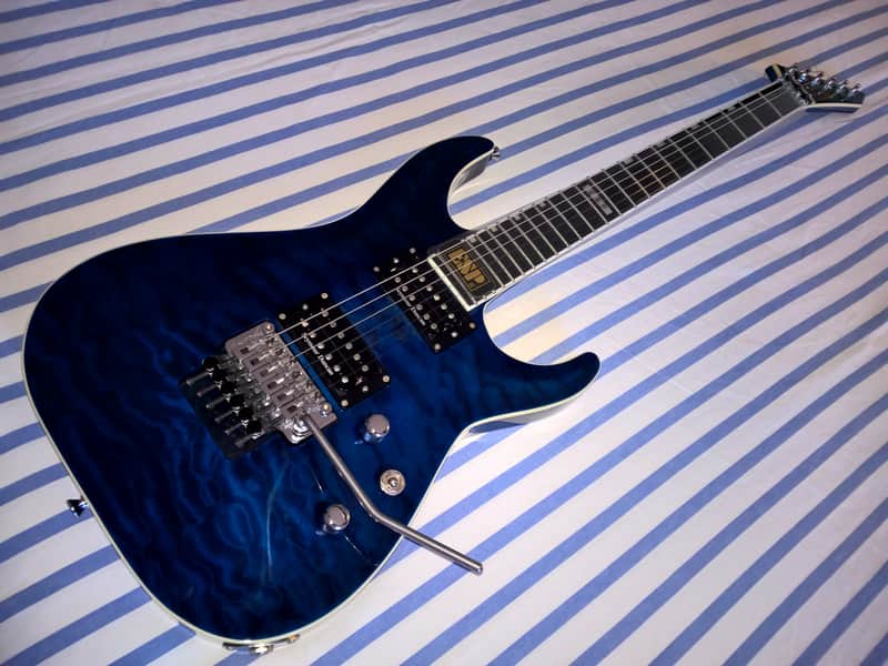 ESP Horizon FR-II 2011 Black Aqua image 1