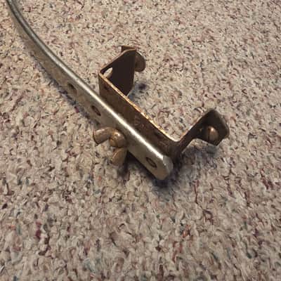 1930s/1940s WFL 11" & 12" Tacked Toms w/ Original Console Mount + Accessory Mount image 7