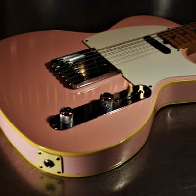 Strings & Things St. Blues Custom Bluesmaster II 1984 Shell Pink. Guitar that ruined Billy Squier image 20