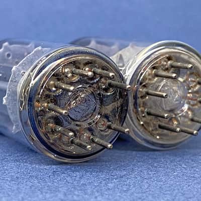 Telefunken ECC83 ◇ 12AX7 • 100% BALANCED mA & Gm PAIR • NOS Gm • 1960s • Ribbed Plates • Amplitrex AT-1000 Digitally Tested • Quite Very Low Noise • T-08-09 image 6