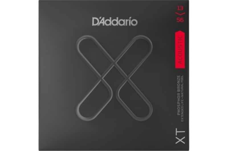 D'Addario XTAPB1356 XT Phosphor Bronze Medium Acoustic Guitar Strings .013-.056 image 1