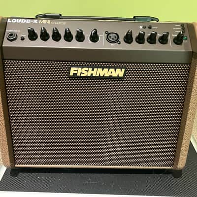 Fishman Loudbox Mini Charge 60-Watt 1x6.5" Battery Powered Acoustic Guitar Combo 2010s - Brown