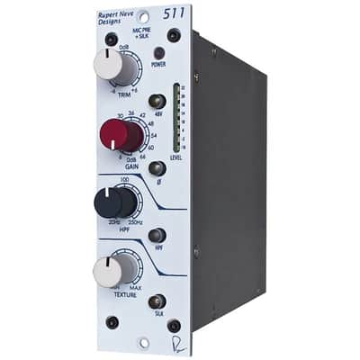 Rupert Neve Designs Portico 511 500-Series Mic Pre Module with Silk 2013 - Present - White image 1