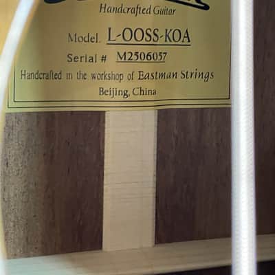 Eastman L-OOSS-KOA + NEW + from the great guitar store in Austria image 6