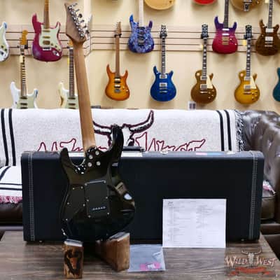 Suhr Custom Modern HSH Basswood Body with Flame Maple Top Roasted Maple Neck Trans Teal 6.80 lbs image 9