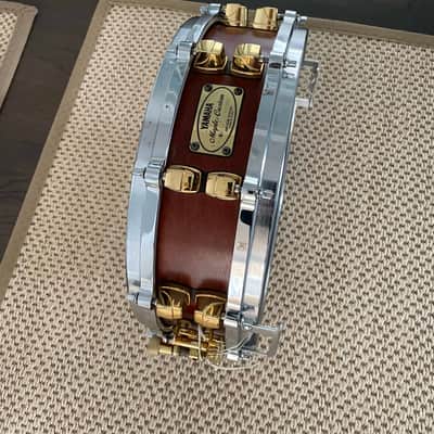 Yamaha Maple Custom 4x14 1990's Vintage Maple Snare Drum image 11