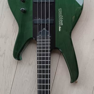 Washburn Status S1000 S70 1989/91 Translucent Green headless image 9